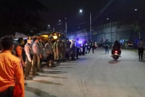 Harkamtibmas di Bulan Ramadhan Polres Pelabuhan Tanjung Perak Gelar Patroli Skala.Besar