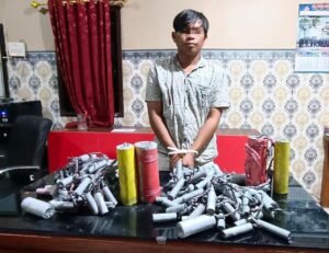 Menjelang Berakhirnya Operasi Pekat, Polsek Purwosari Berhasil Amankan Pelaku Pemilik Bahan Peledak