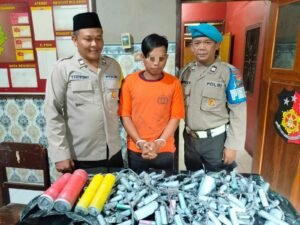 Polisi Amankan Seorang Remaja Diduga Jual Beli Bahan Peledak Tanpa Ijin di Pasuruan