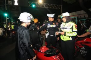 Harkamtibmas Jelang Lebaran, Polisi Amankan Puluhan Ramor Tidak Sesuai Spektek di Kota Kediri