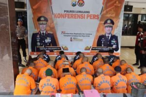 Polisi Amankan Puluhan Ranmor Tidak Sesuai Spektek di Kota Kediri Diduga Balap Liar