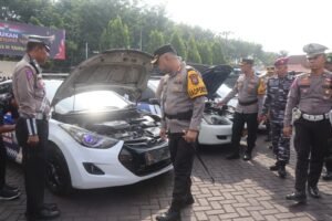 Jamin Mudik Hari Raya Aman, Kapolres Pasuruan Pimpin Apel Gelar Pasukan Ops Ketupat 2024