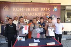 Polres Mojokerto Amankan Oknum Kades Diduga Korupsi Dana Desa