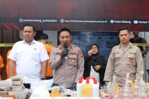 Polres Malang Berhasil Bongkar Pabrik Narkoba Rumahan Diduga Dikendalikan Napi dari Lapas