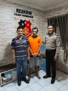 Polisi Amankan Pelaku Pengroyokan Didepan Bengkel Dupak Bangunsari.