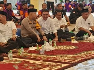 May Day, Kapolres Pasuruan Dampingi Kegiatan Sholawatan Dan Do’a Bersama Dalam Rangka Hari Buruh
