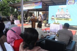 Tingkatkan Pelayanan Publik, Kapolres Pasuruan Resmikan Samsat Smart Thru