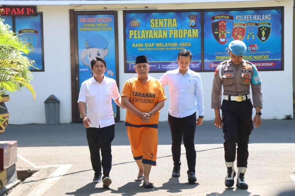 Polisi Amankan Mantan Kades di Malang, Diduga Terlibat Korupsi Alokasi Dana Desa