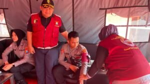 Pastikan Personel Pengamanan WWF Tetap Prima, Polresta Banyuwangi Siagakan Tenaga Medis