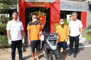 Polres Pelabuhan Tanjungperak Berhasil Amankan Dua Tersangka Pencuri Motor Asal Bulak Banteng