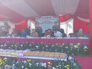 Polrestabes Surabaya musnahkan narkotika jenis sabu sebanyak 40.890,92 gram dan Pil Ekstasi 26.019 butir