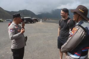 Polres Probolinggo Himbau Wisatawan Beretika dan Bijak Unggah Konten di Gunung Bromo