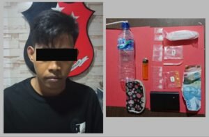 Polsek Krembangan Amankan Seorang Pengedar Narkotika Jenis Sabu Asal Bulak Banteng