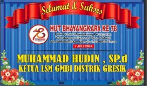 Kegiatan Rutin Santunan anak yatim dan Dhuafa, Serta Ucapan Kepada Kapolres Gresik Baru