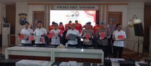 Polrestabes Surabaya Berhasil Ungkap Judol, 6 Tersangka Diamankan