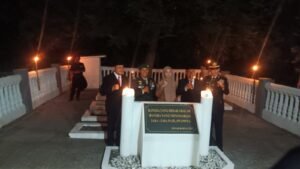 LSM GMBI Doa Bersama Anak Yatim dan Dhuafa, Upacara Malam Renungan 17 Agustus HUT RI ke 79 Makam Pahlawan Dusun Purworejo