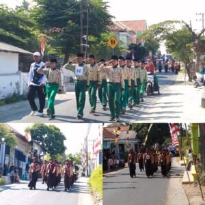 LOMBA GERAK JALAN TINGKAT SD DAN SMP SE KECAMATAN LABANG KABUPATEN BANGKALAN