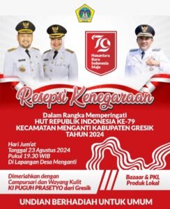 Hadirilah Resepsi Kenegaraan HUT RI Ke 79 Di Lapangan Menganti