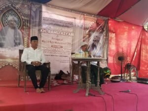 JAYUS CALON CAWABUP BANGKALAN HADIRI HAUL AKBAR DI DESA SUKOLILO BARAT KECAMATAN LABANG