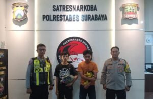 Dua Pengendara di Wonokromo Surabaya Diringkus, Kedapatan Bawa 17 Butir Pil ‘Y’