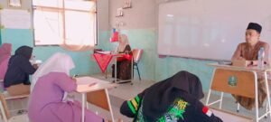 SMKN 1 kewanyar mengadakan lomba kaligrafi dari siswa siswi nya