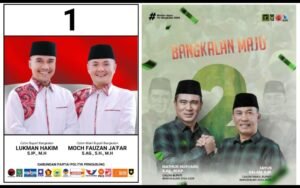 Calon Cabup dan Cawabup Bangkalan, Memilih Nomor Urut di KPU Bangkalan