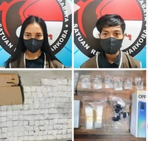Pasangan Suami Istri di Surabaya Jadi Pengedar Barang Haram
