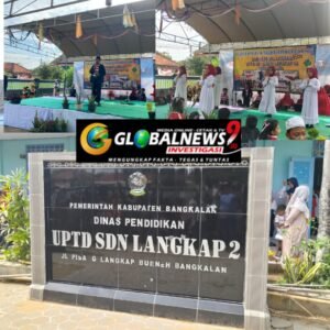 SDN Langkap 2 Kabupaten Bangkalan Menggelar Acara prestasi.