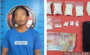 Satresnarkoba Polres Tanjung Perak Amankan  Pengedar Pil LL,  Sita 787 Butir Pil  Siap Edar.