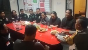 Antisipasi gesekan perguruan silat, Kapolsek Dawud gelar Koordinasi.