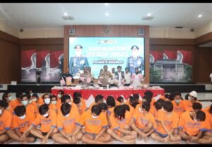 Polresta Sidoarjo Berhasil Ungkap 110 Kasus Narkoba Amankan 134 Tersangka