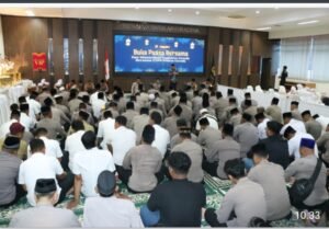 Kapolres Gresik Gelar Buka Bersama, Tegaskan Tingkatkan Patroli Selama Ramadan
