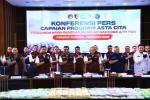 Polri Selamatkan 11.407.315 Jiwa Dari Bahaya Narkoba Dengan Penindakan 6.681 Kasus