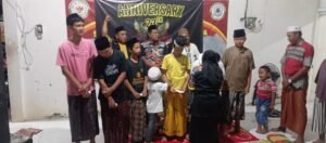 Rutinitas Santunan anak yatim piatuh GMBI distrik Gresik