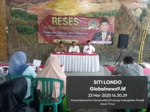Semangat Kebersamaan Dalam Reses Masa Persidangan Tahap 1 Partai Gerindra, Kamjawiyono.