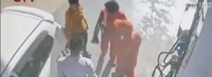 PENGEMUDI MOBIL ANIAYA KARYAWAN SPBU DI SAMPANG
