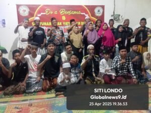 Lsm GMBI Doa Bersama Anak Yatim dan Dhuafa di Penghujung Bulan Syawal 1446 Hijriah 2025