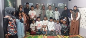 Dengan Suasana Berbeda, LSM GMBI Distrik Gresik diadakan Giat Rutin Santunan Anak Yatim.