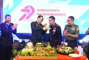 Upacara dan Tasyakuran Peringatan ke-79 Hari Bhayangkara Tahun 2025 di Gresik Berlangsung Khidmat