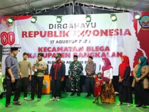 MALAM PUNCAK DIRGAHAYU REPUBLIK INDONESIA DI KECAMATAN BLEGA KABUPATEN BANGKALAN JAWA TIMUR