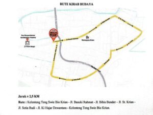 Polsek Krian Dukung Kirab Sedekah Bumi dan Budaya di Kelenteng Teng Swie Bio Krian