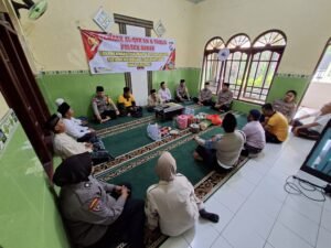 TINGKATKAN KETAQWAAN POLSEK GURAH POLRES KEDIRI ADAKAN DO’A BERSAMA MUSPIKA DAN ANGGOTA