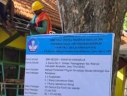PROYEK REHABILITASI SMAN 1 KWANYAR BANGKALAN SUDAH 80% SELESAI DENGAN PEKERJAAN MAKSIMAL SESUAI SOP