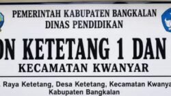 KETUA FORUM PEMUDA BANGKALAN PERTANYAKAN DUGAAN KETIDAK SESUIAN DANABOS DAN JUAL BELI LKS DI SDN KETETANG 1 DAN 2